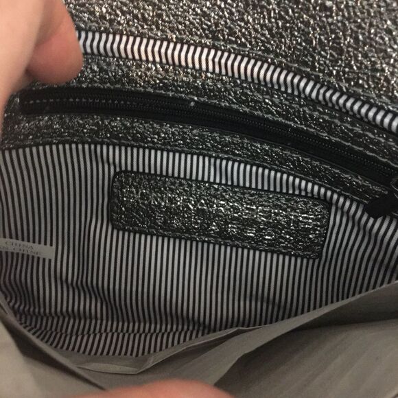 Sondra Roberts Gunmetal Crossbody Bag - Picture 5 of 8